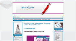 Desktop Screenshot of alpha.noldus.fr